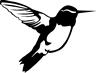 Hummingbird Urn