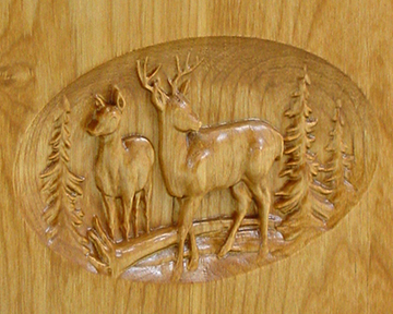 Deer Urn