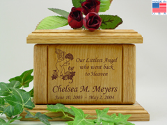 Angel and Cherub Baby Urn