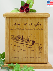 Saltwater Fisherman Urn