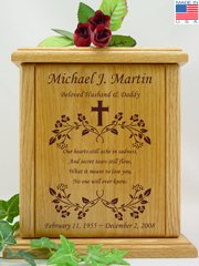 Cross Cremation Urn