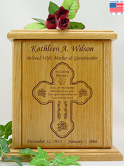 Forever In My Heart Cross Urn