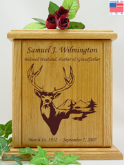 Mule Deer Urn