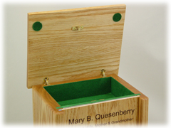 Photo Cremation Urn Memory Chest