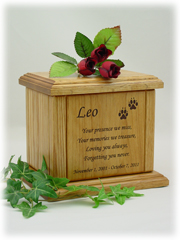 Medium Memorial Poem Pet Urn