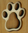 Maple Pawprint Inlay